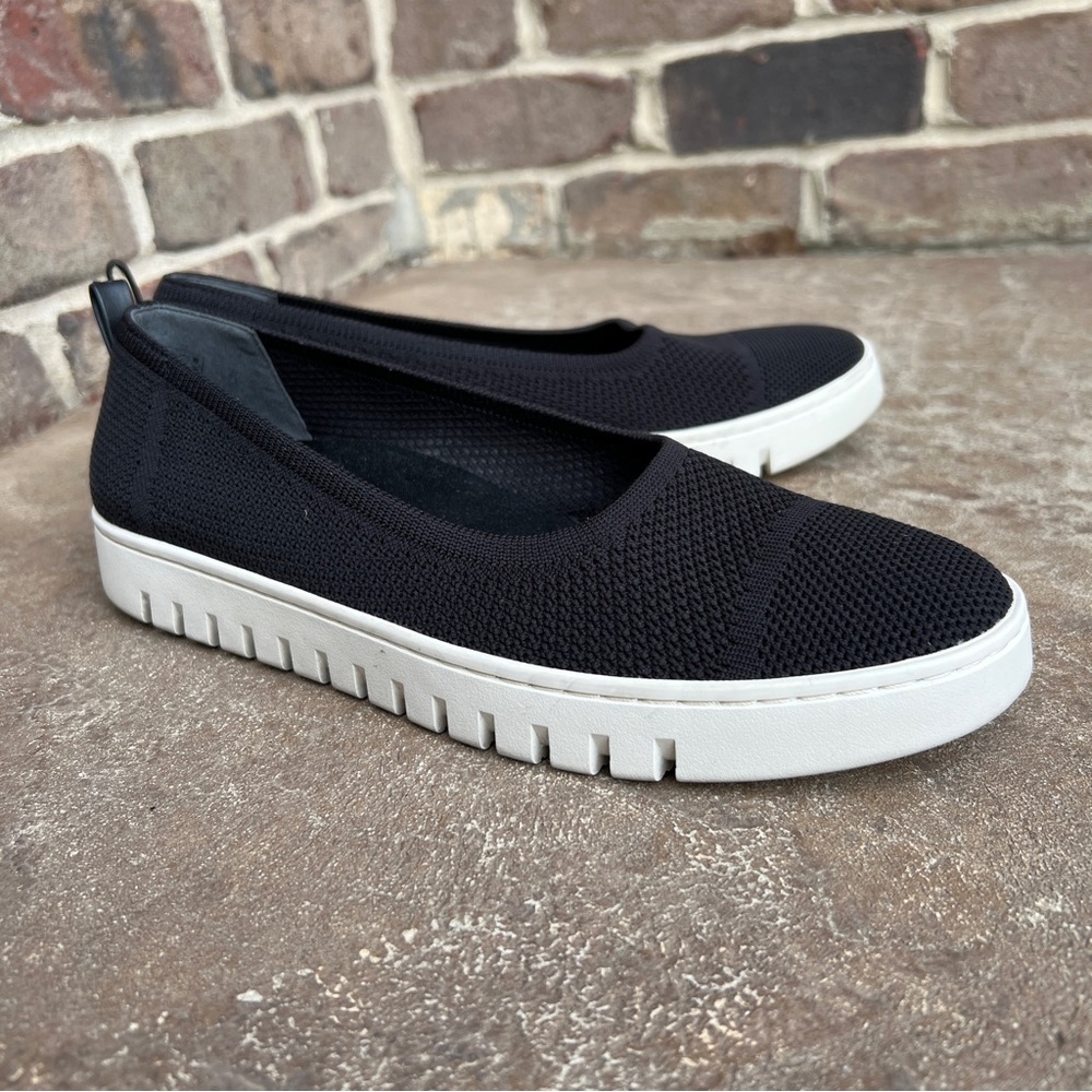 Vionic Uptown Knit Skimmer Flat Black Kint Sz 9.5 - Picture 3 of 11